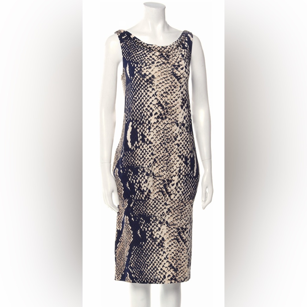 COPY - Diane Von Furstenberg animal print dress